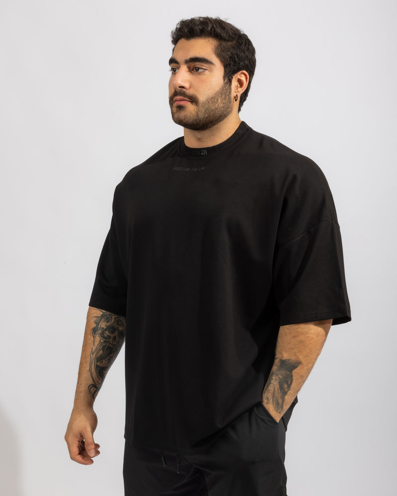 Power Oversized Tee - Black