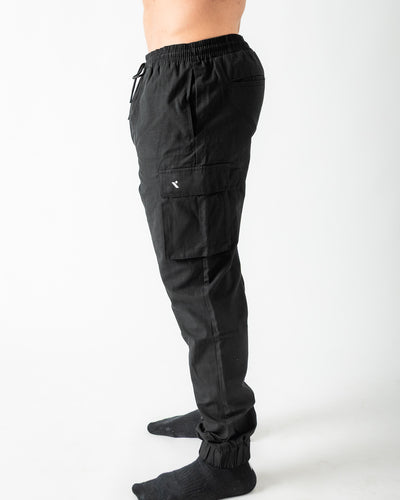 Elevate cargo pants-Black