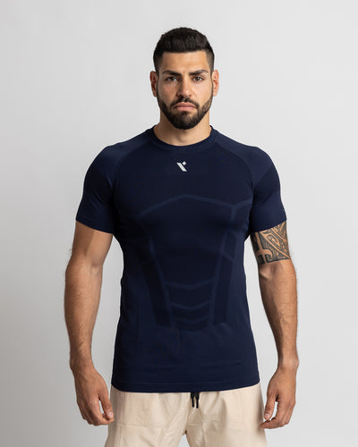 Seamless T-Shirt - Dark Blue