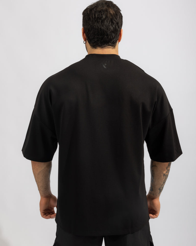 Power Oversized Tee - Black