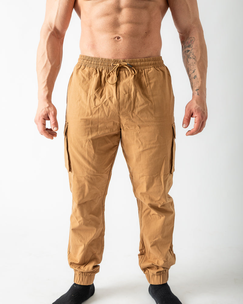 Elevate cargo pants-Brown