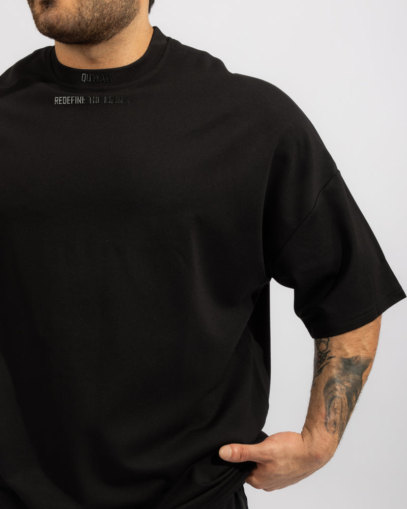 Power Oversized Tee - Black