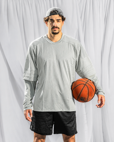 Core Long Sleeve Jersey-Grey