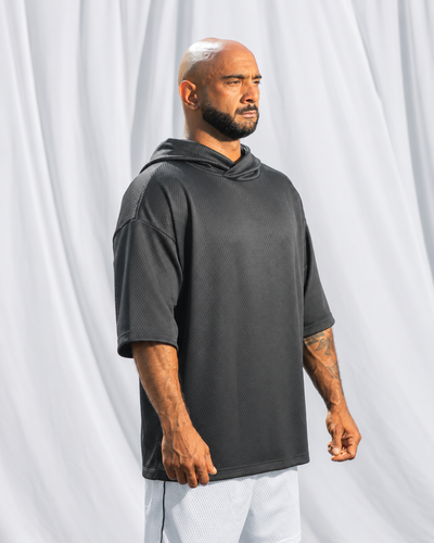 Core Double Face T-Shirt-Black