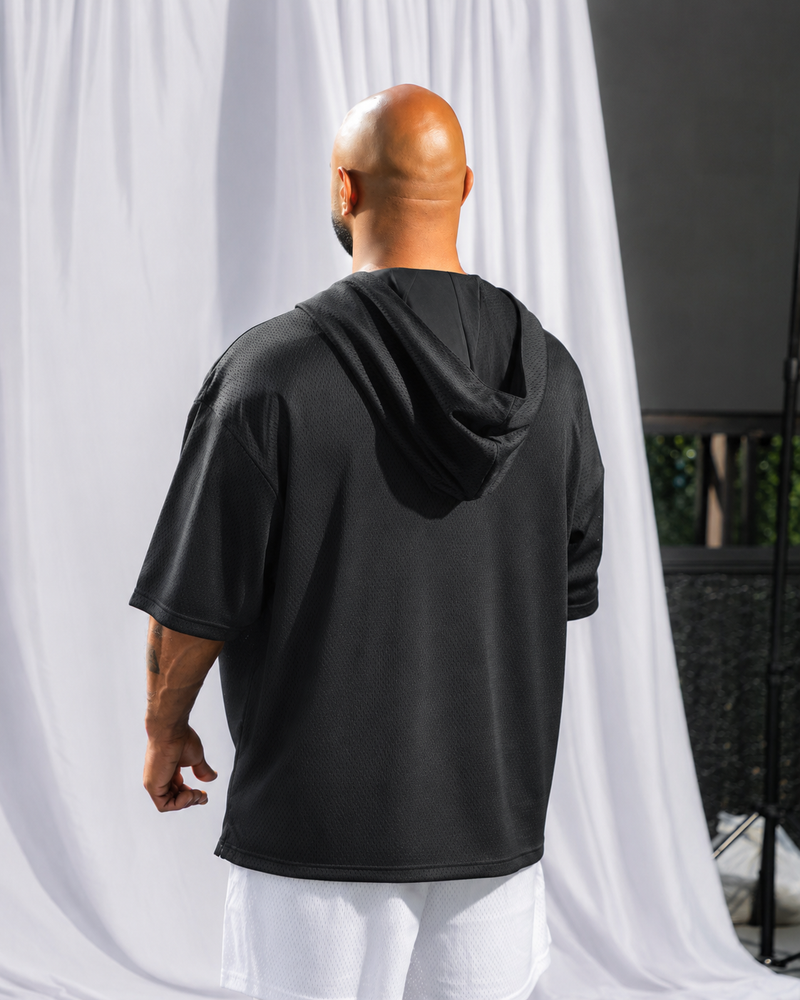 Core Double Face T-Shirt-Black