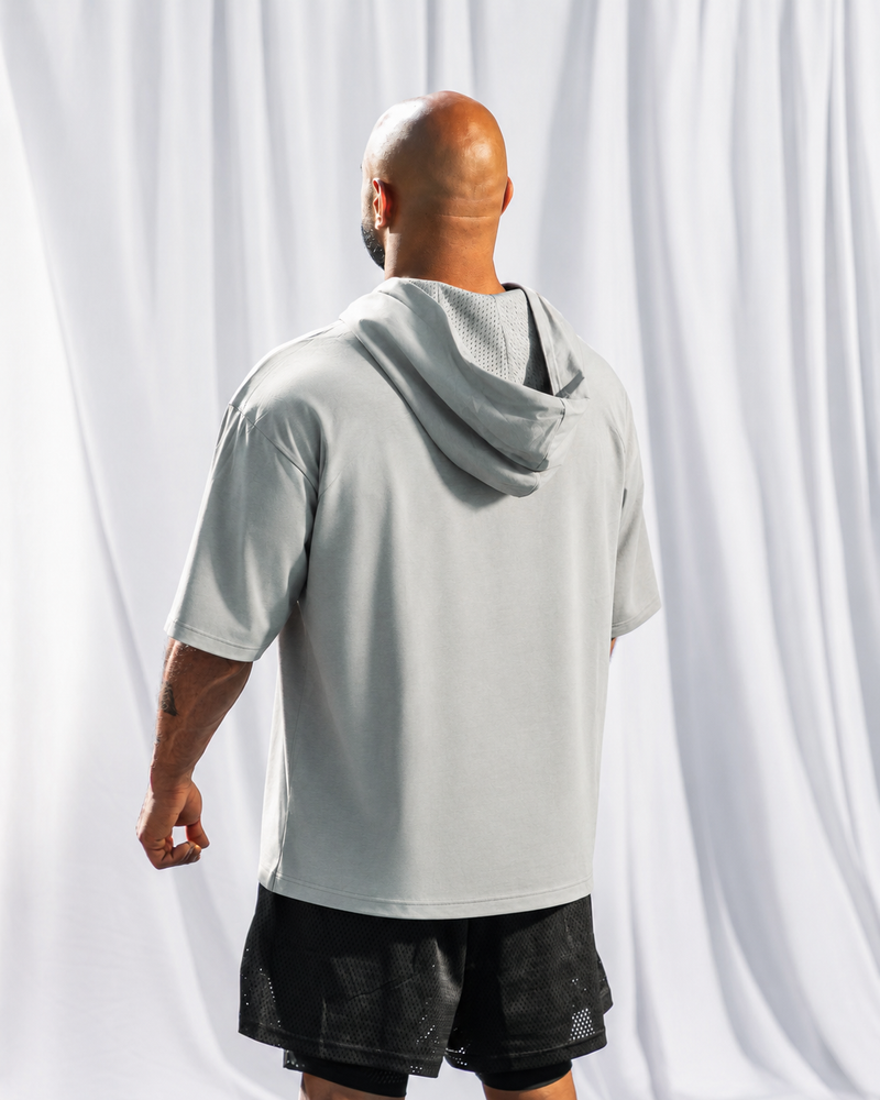 Core Double Face T-Shirt-Grey