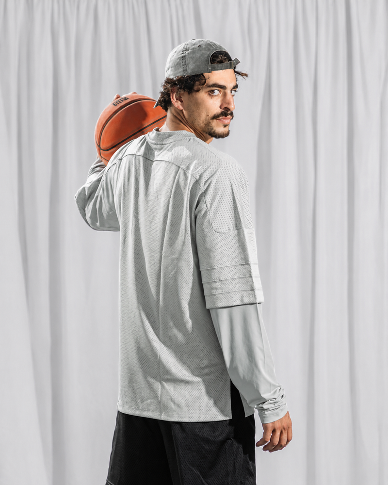 Core Long Sleeve Jersey-Grey