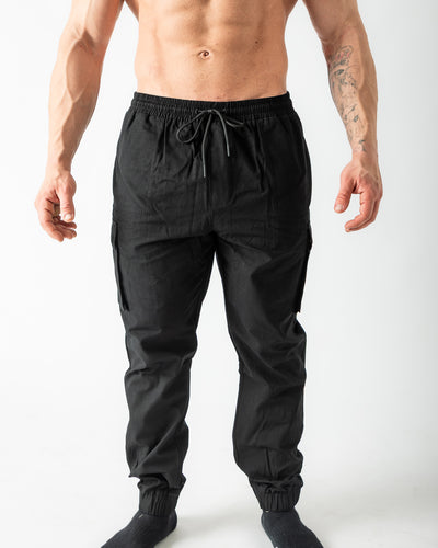 Elevate cargo pants-Black