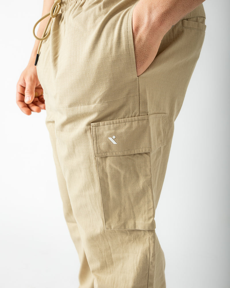 Elevate cargo pants-Beige