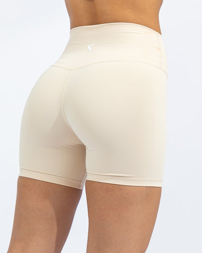 Power Cycling Shorts - Beige