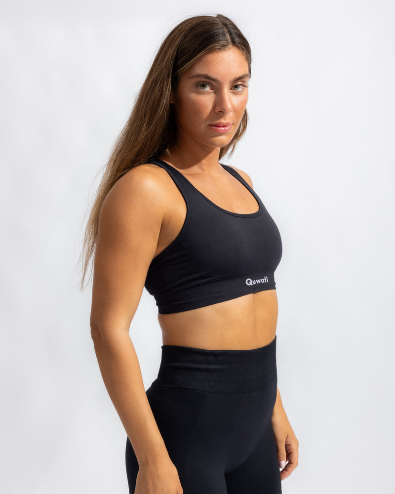 Seamless Bra - Black