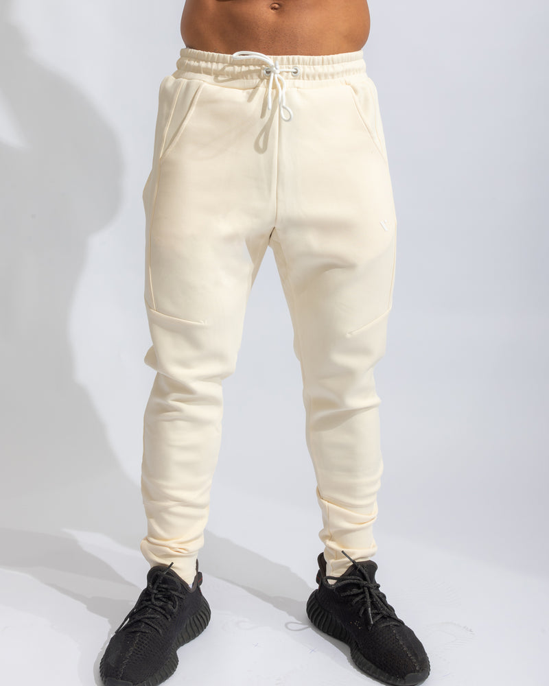 Shield Men Joggers - Beige