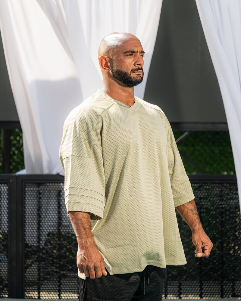 Core Oversized Jersey-Green