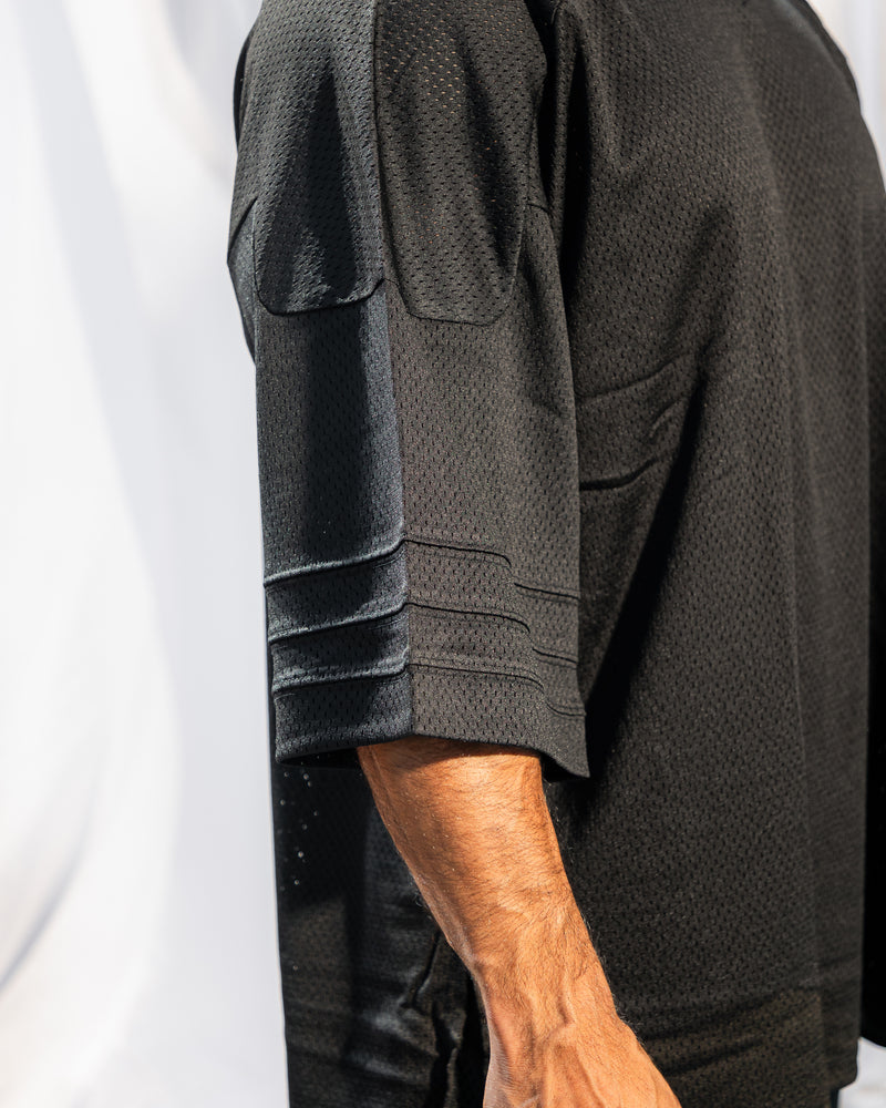 Core Oversized Jersey-Black