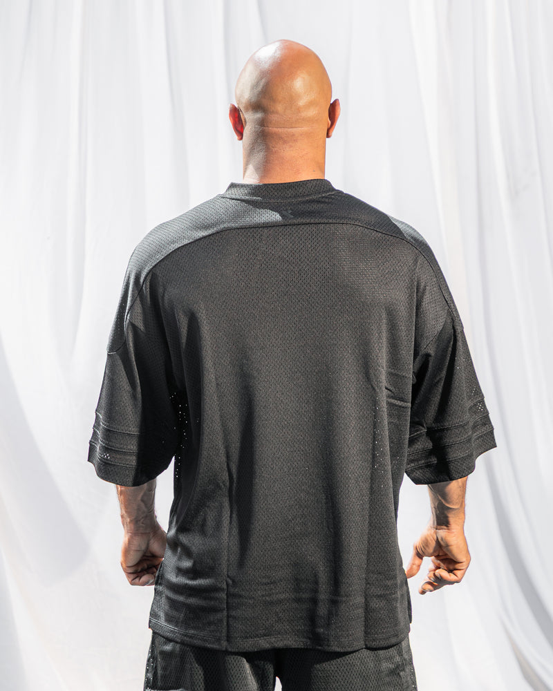 Core Oversized Jersey-Black