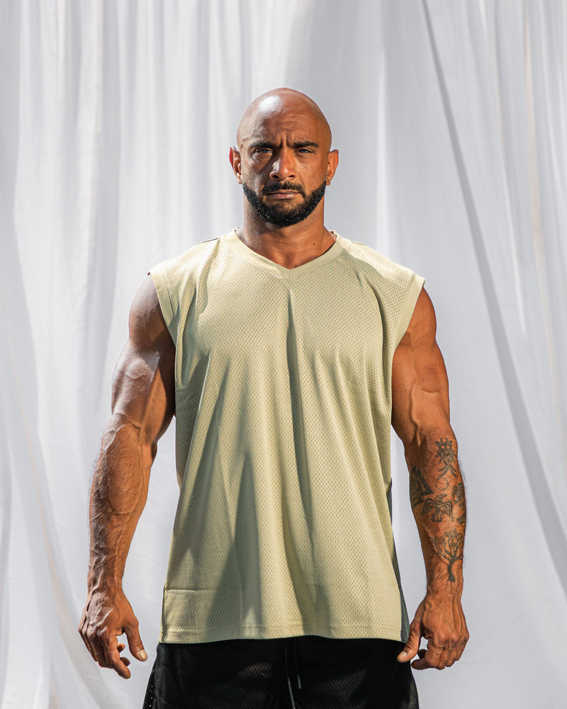 Core Tank Jersey-Green