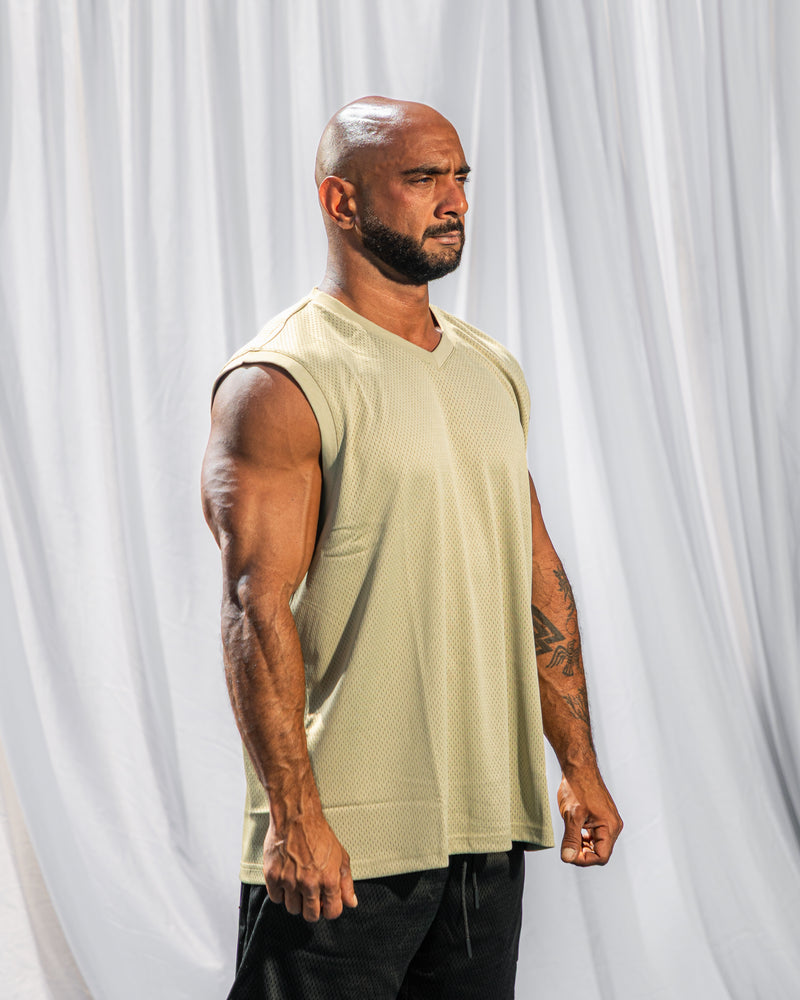 Core Tank Jersey-Green