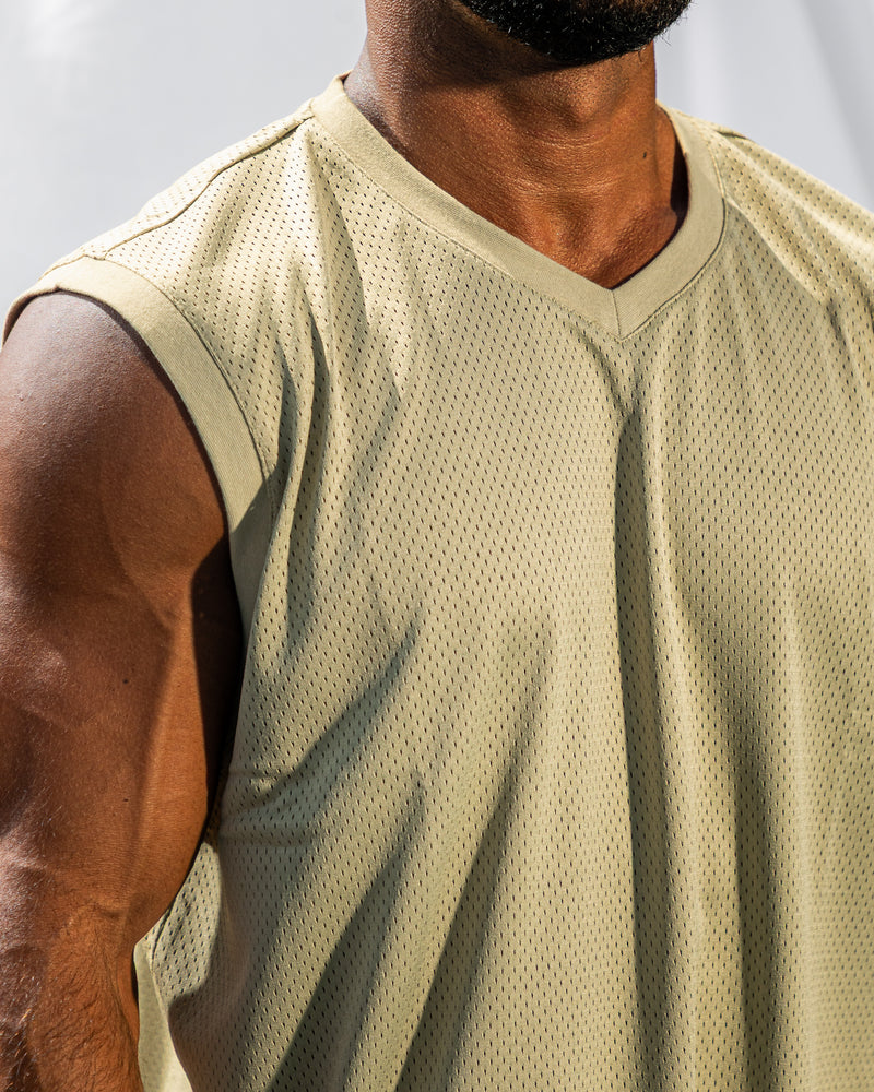 Core Tank Jersey-Green