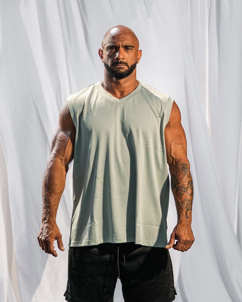 Core Tank Jersey-Grey