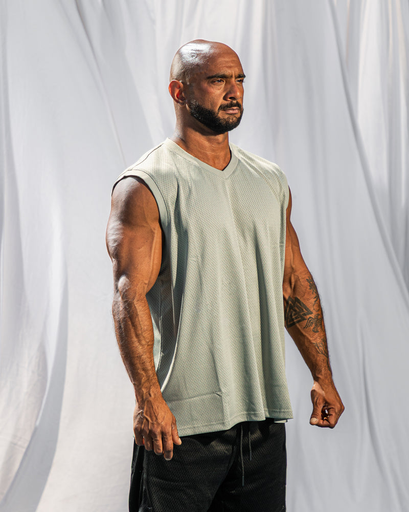 Core Tank Jersey-Grey
