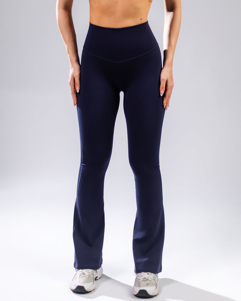 Elevate Flared Legging-Ink Blue