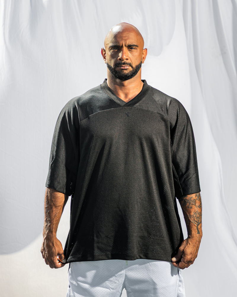 Core Oversized Tee-Black