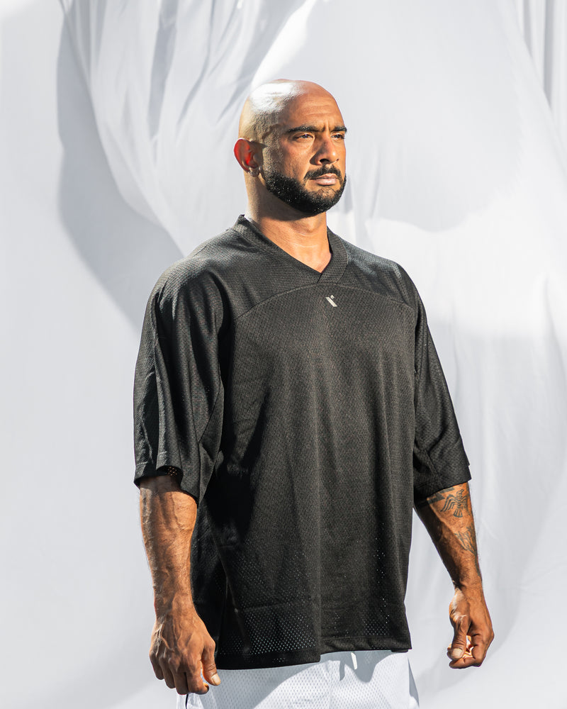 Core Oversized Tee-Black