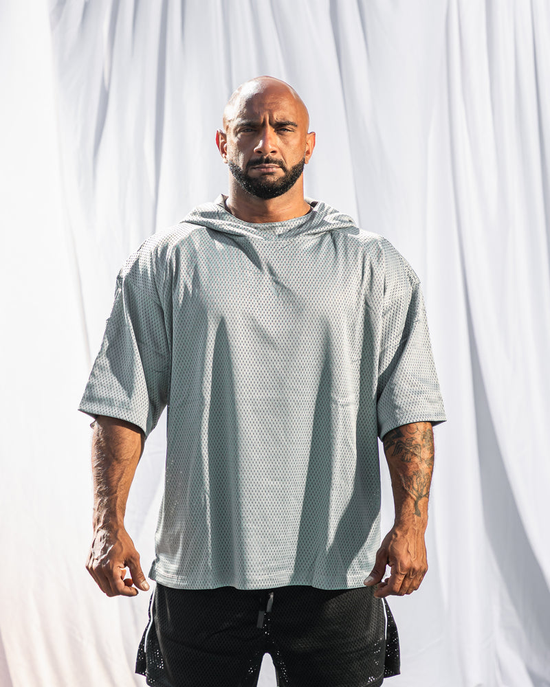 Core Double Face T-Shirt-Grey