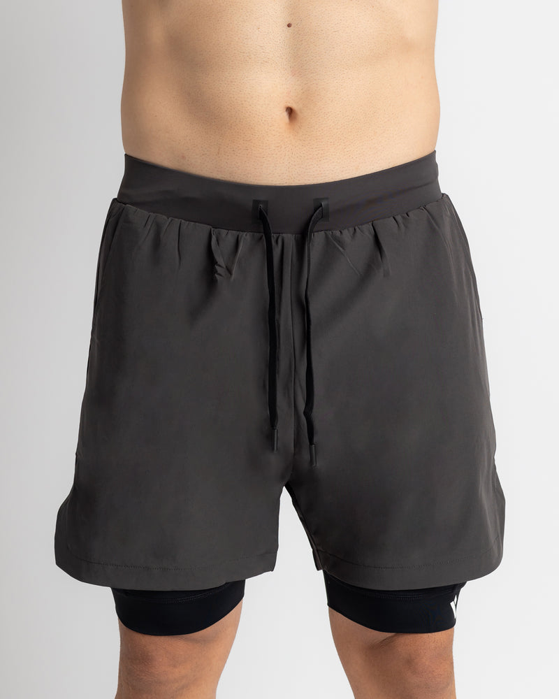 Power 2-in-1 Shorts - Dark Grey