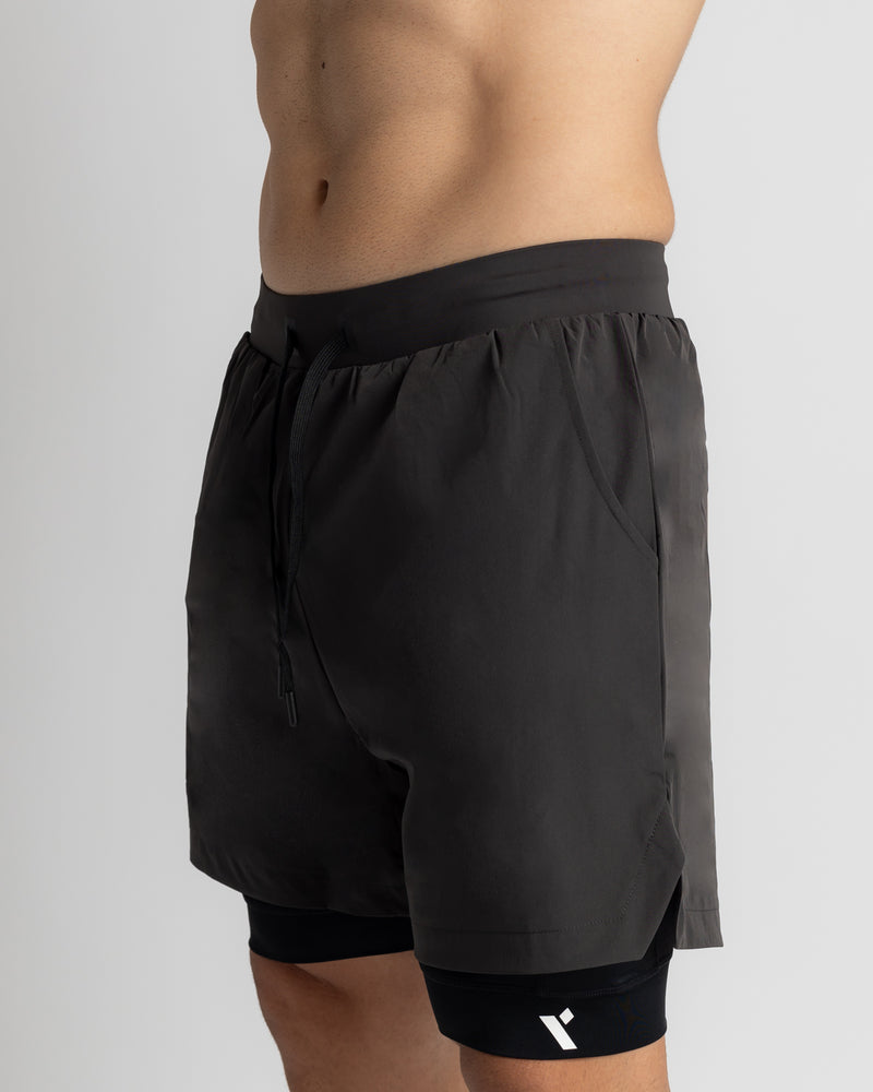 Power 2-in-1 Shorts - Dark Grey