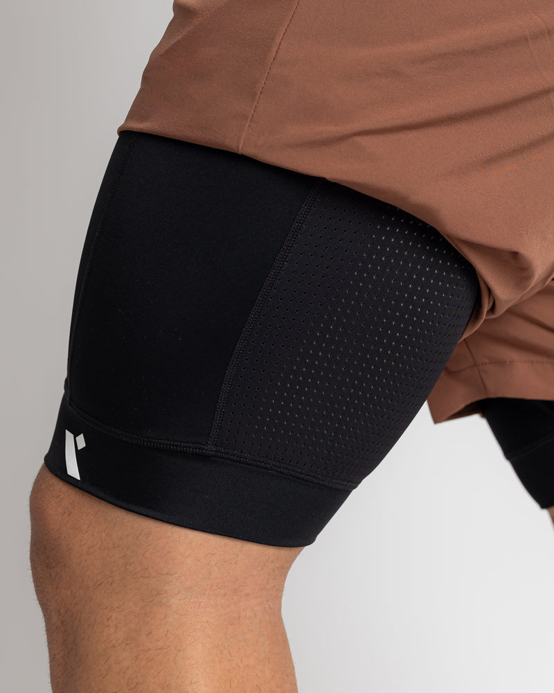 Power 2-in-1 Shorts - Light Brown