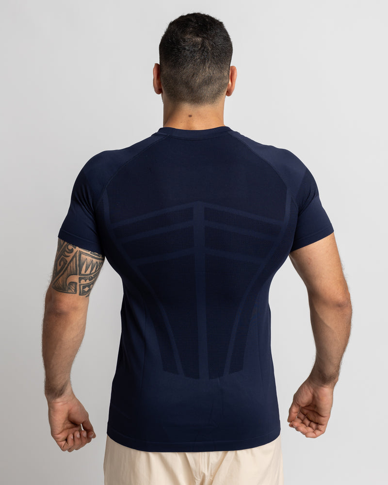 Seamless T-Shirt - Dark Blue