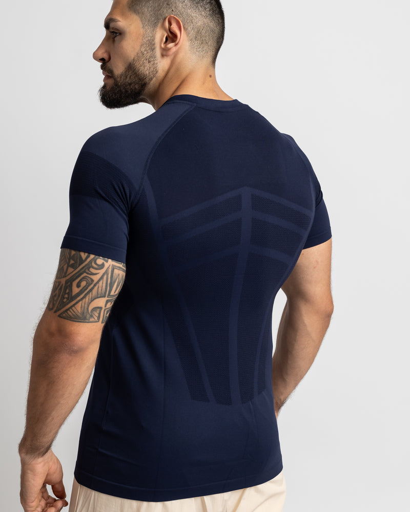 Seamless T-Shirt - Dark Blue