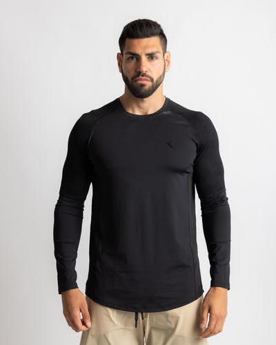 Matrix Long Sleeve Shirt - Black
