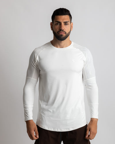 Matrix Long Sleeve Shirt - White