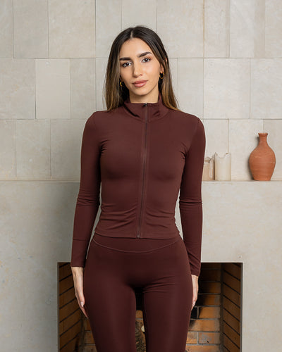 Power Jacket Black Coffee