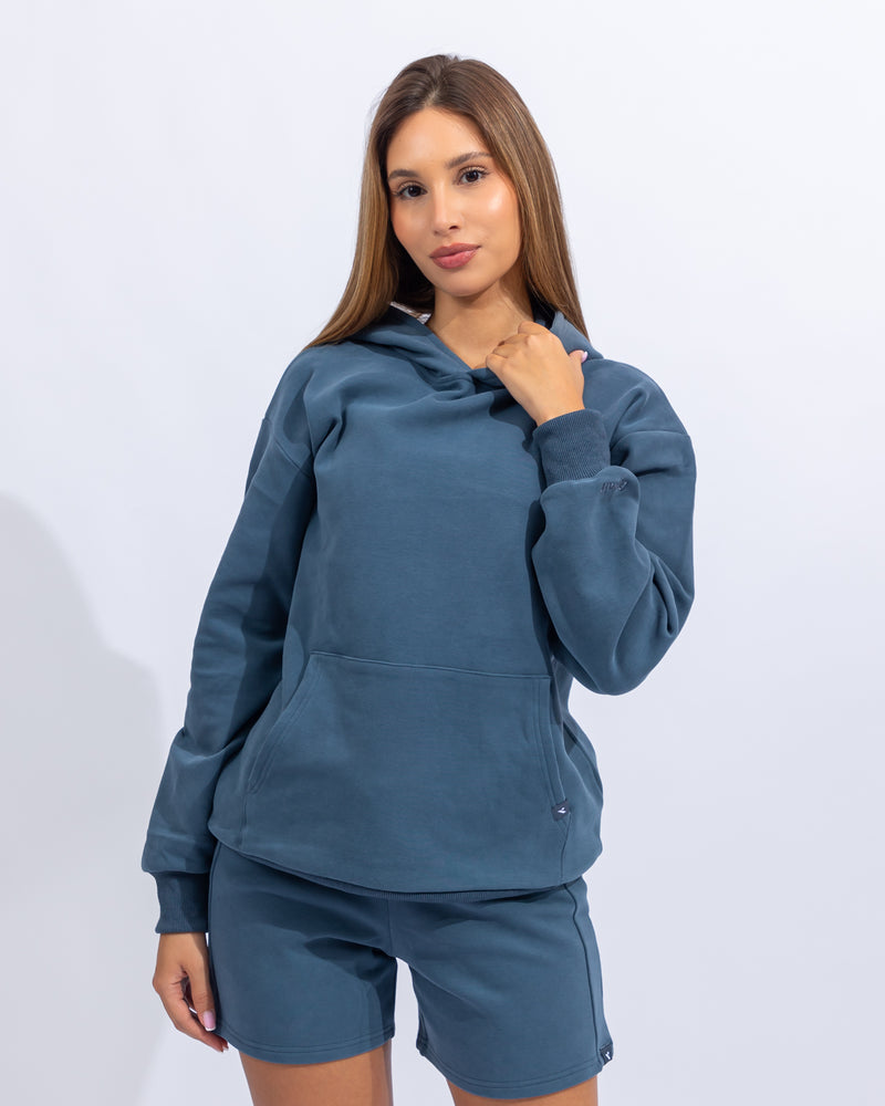 Power Hoodie Women - Midnight Blue