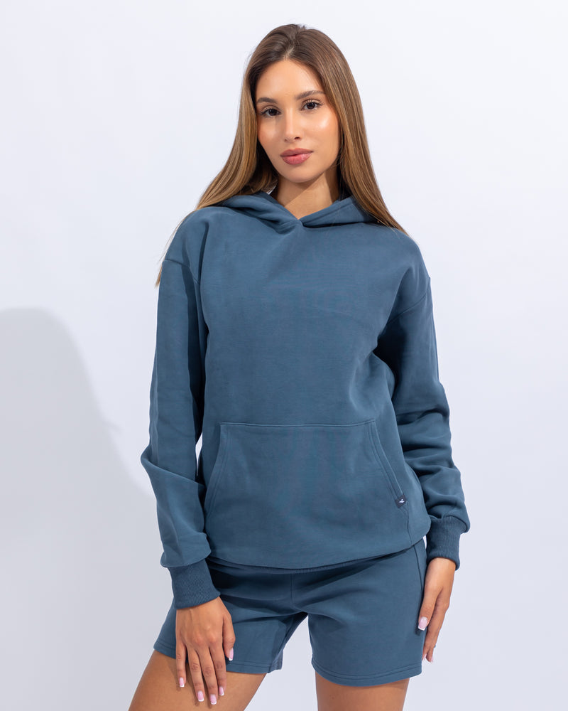 Power Hoodie Women - Midnight Blue