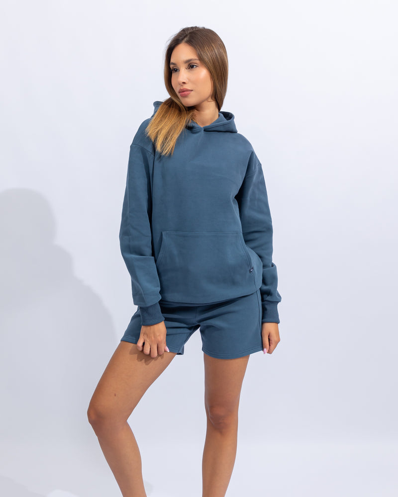 Power Hoodie Women - Midnight Blue