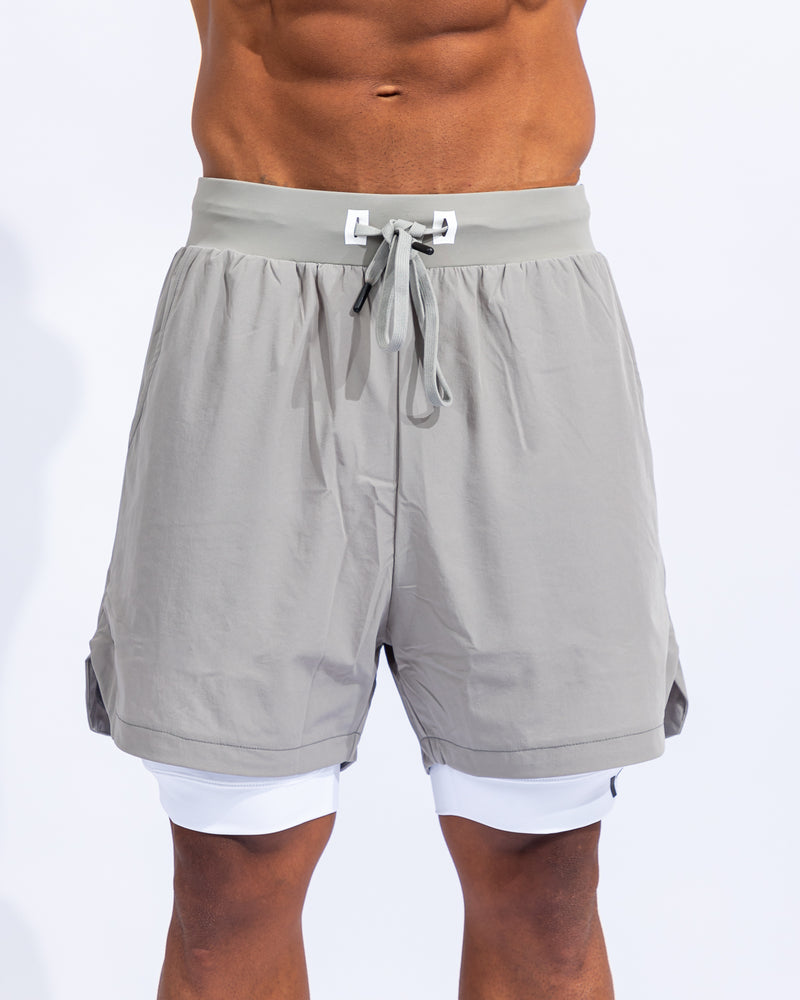 Power 2-in-1 Shorts - Grey