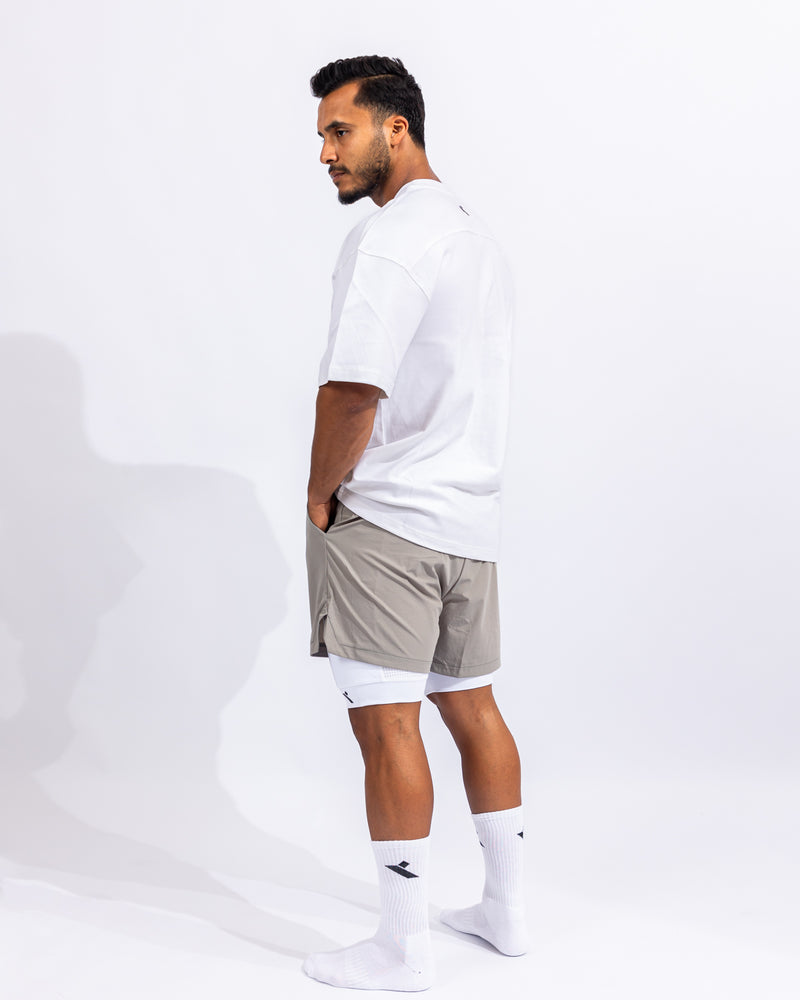 Power 2-in-1 Shorts - Grey