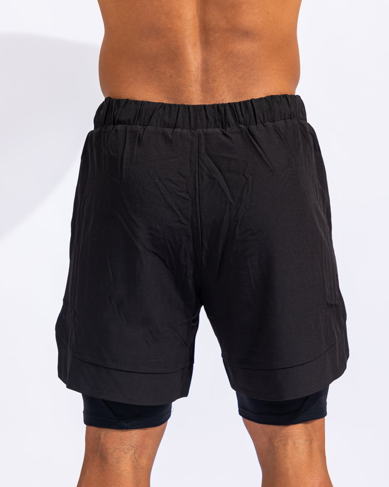 colsie Solid Black Athletic Shorts Size S - 23% off