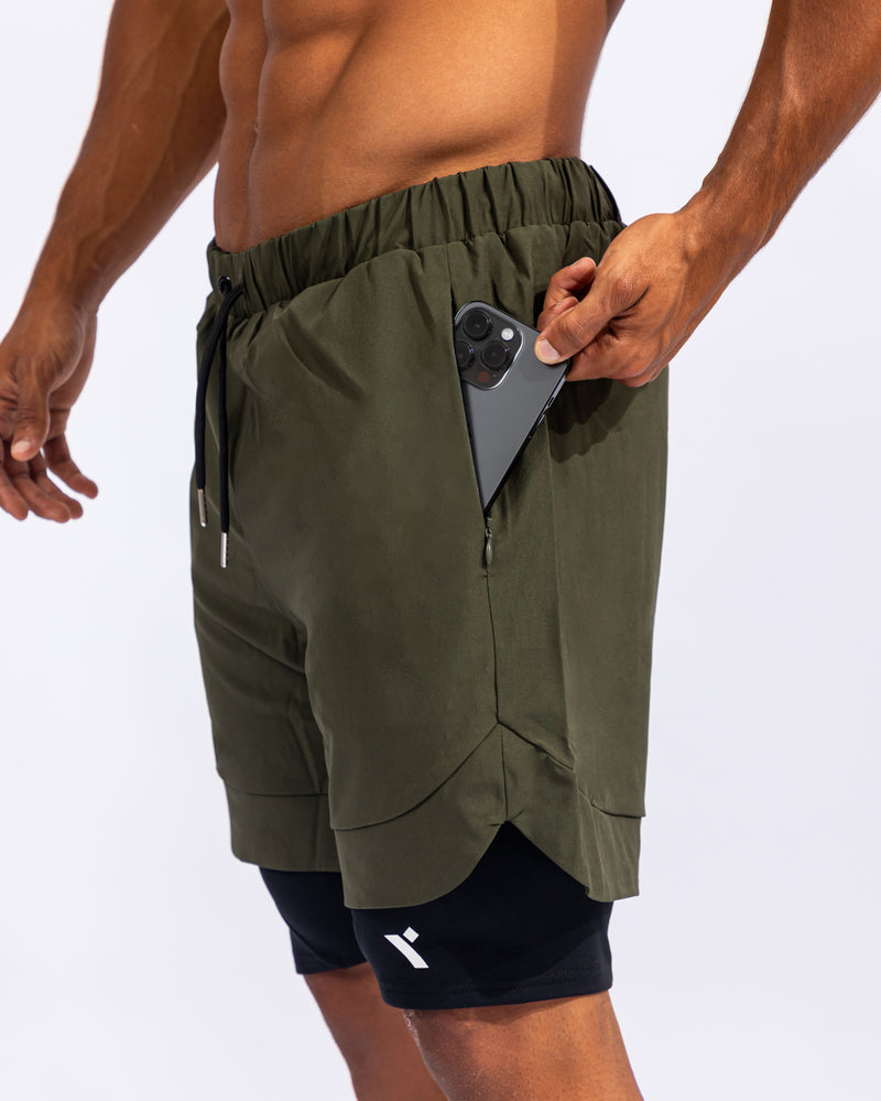 Reps 2-in-1 Shorts - Green