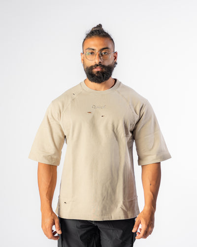 React T-Shirt -Light Brown