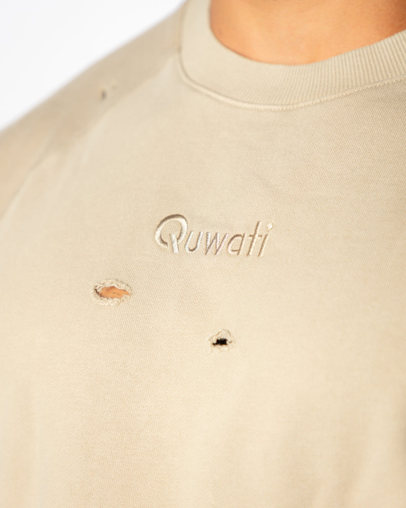 React T-Shirt -Light Brown