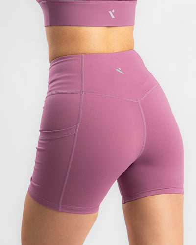 Icon Cycling Shorts-Dark Pink