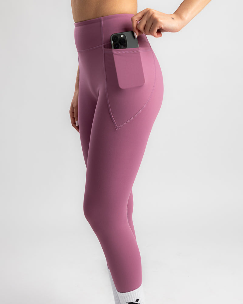 Icon Legging-Dark Pink