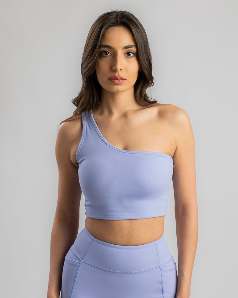 Icon Off Shoulder Bra-Mauve