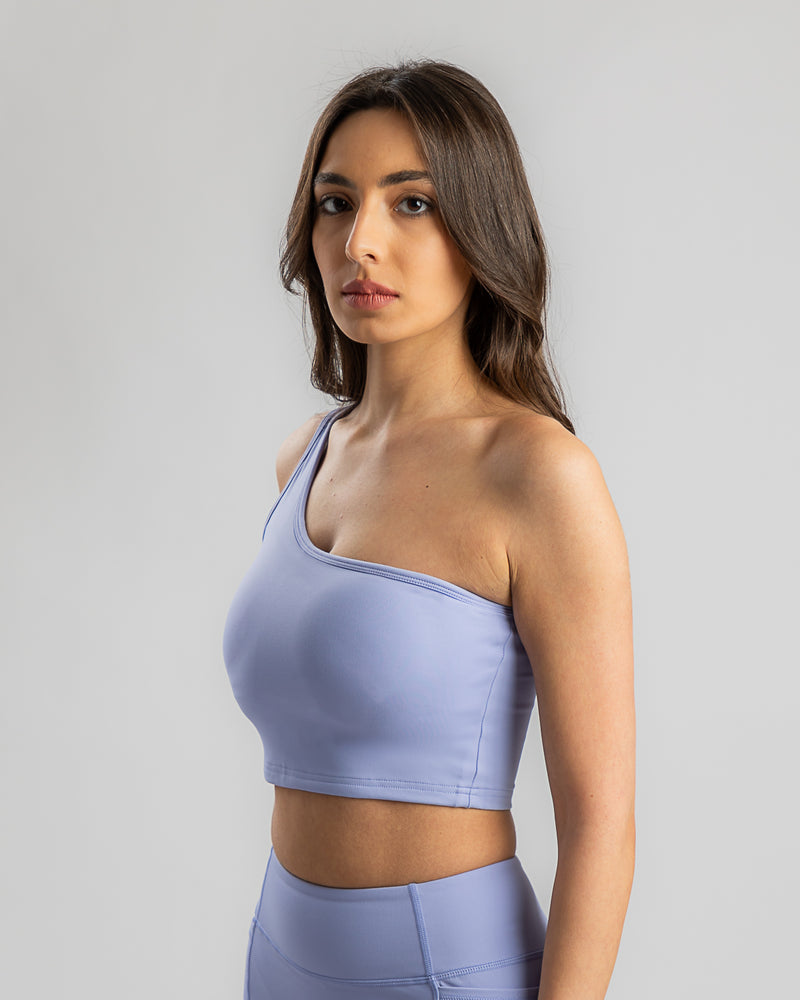 Icon Off Shoulder Bra-Mauve