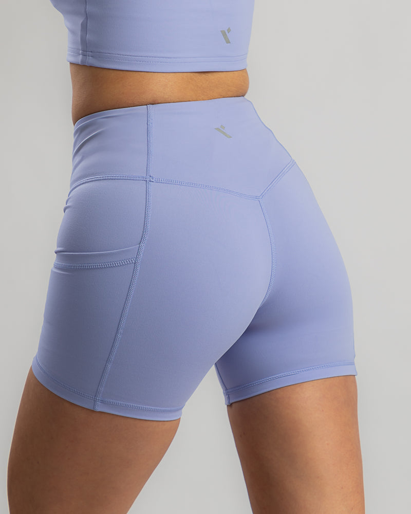 Icon Cycling Shorts-Mauve